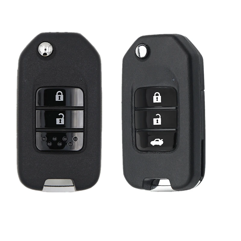 

Car Flip Folding Remote Key 433Mhz with ID47 Chip for Honda JAZZ FIT CRV XRV HRV Vezel Civic Accord CITY Smart Remote Key