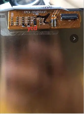 Berlaku untuk 8-Inch Kabel Coding; FPCA.080050AV1 Display Internal Layar LCD