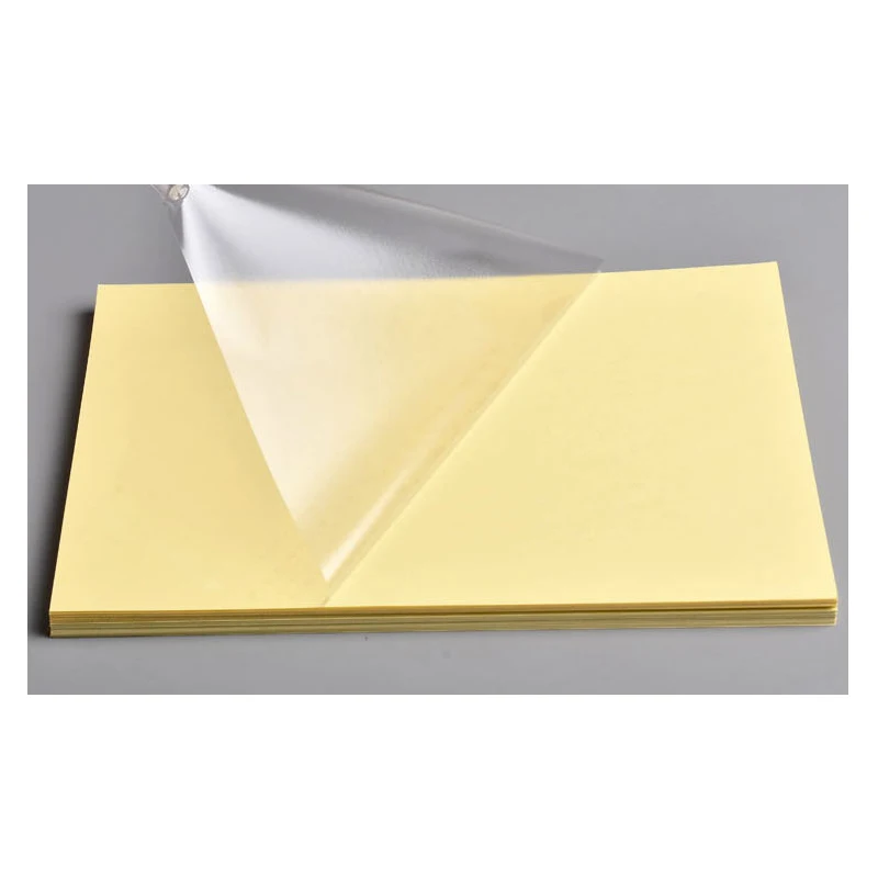 PET Transparent Self Adhesive Sticker Paper For Inkjet or Laser Printer A4 Size 10 or 15 sheets