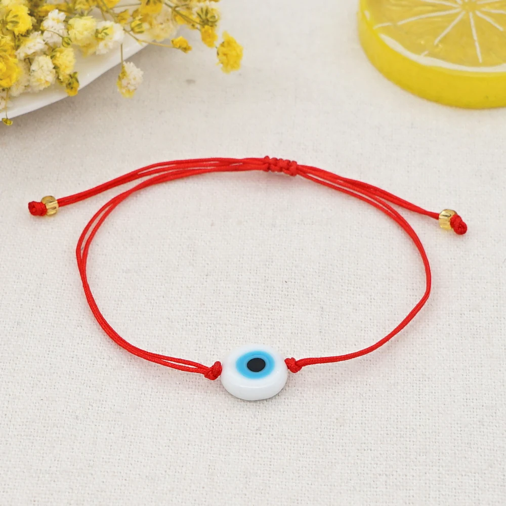 Go2Boho Bracelet For Couple Jewelry Red String Bracelets Turkish Eye Braclets Greek Eye 2022 Women Trendy Couples Gift