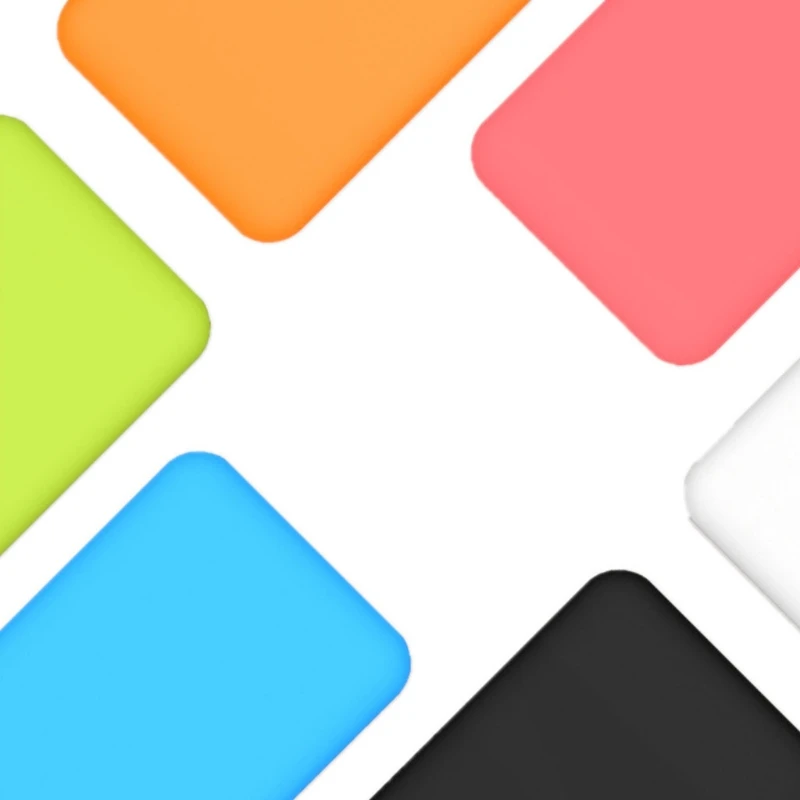 Silicone Protector Case Cover Skin Sleeve Bag for New 2 10000/20000mAh Dual USB Powerbank Accessory