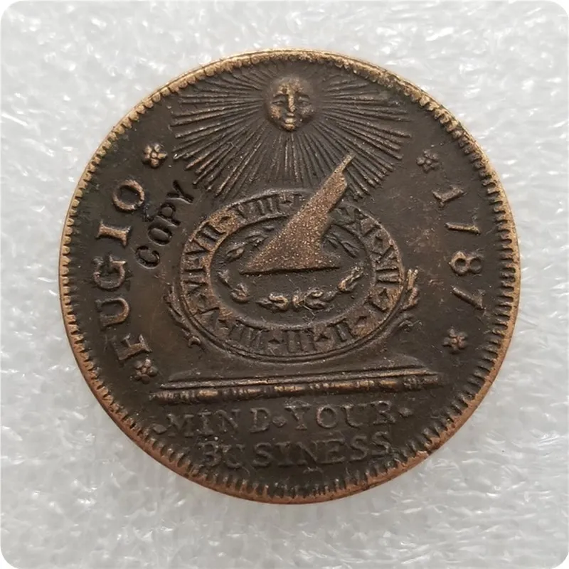 1787 Fugio Large Cent Coin COPY commemorative coins-replica coins medal coins collectibles