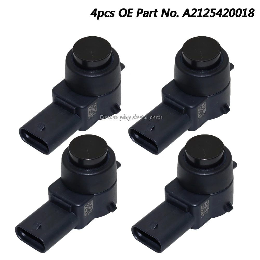 

4pcs A2125420018 Parking PDC Sensor for Mercedes-Benz W204 C300 C350 E300 E350 S350 2125420018