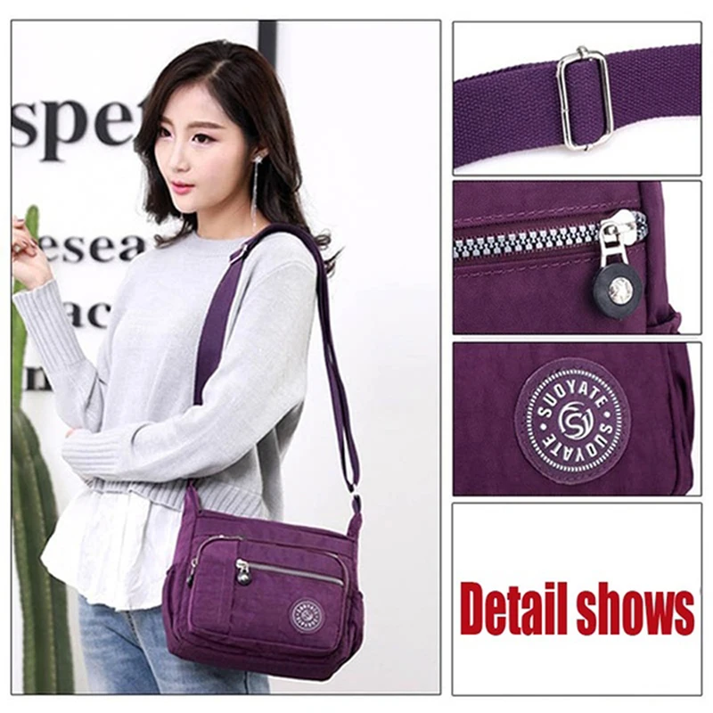 Women Handbags Messenger Bag Waterproof Cloth Bag Good Quality Diagonal Bag Shoulder Bag And Collect Wallet