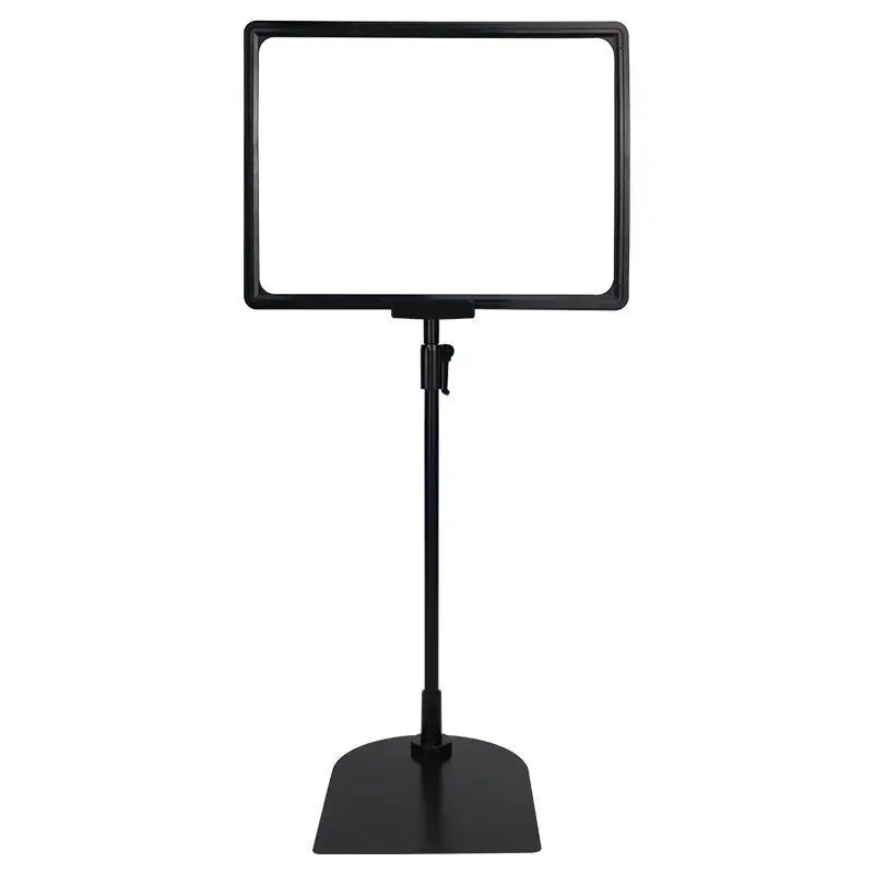 A4 Adjustable Poster Sign Stand 8.5x11in Advertising Business Menu Standing Sign Holder Frame Vertical and Horizontal View Sign