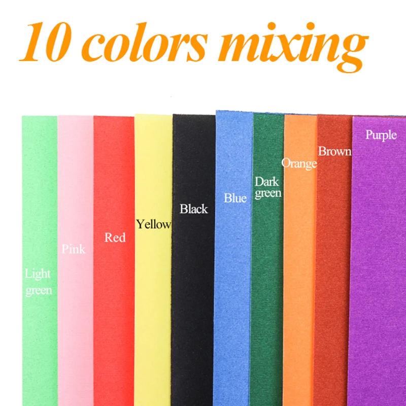 Painting Colored Sandpaper/Card/Craft Papers 4K/8K/16K Kids Drawing Graffiti Art Special Papers for Oil Pastels Crayons Chalks