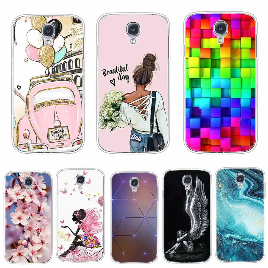 Case for Samsung Galaxy S4 I9500 I9505 Silicone Soft TPU Phone Cover for Samsung Galaxy S4 Mini i9190 i9192  Case Shell Bag