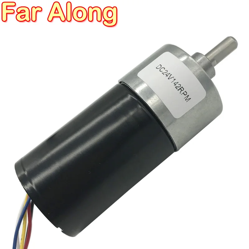 Brushless DC Gear Motor 12V 24V Low Speed 5-1270RPM High Torque Micro BLDC Motor Adjustable Speed Reversible Long Life
