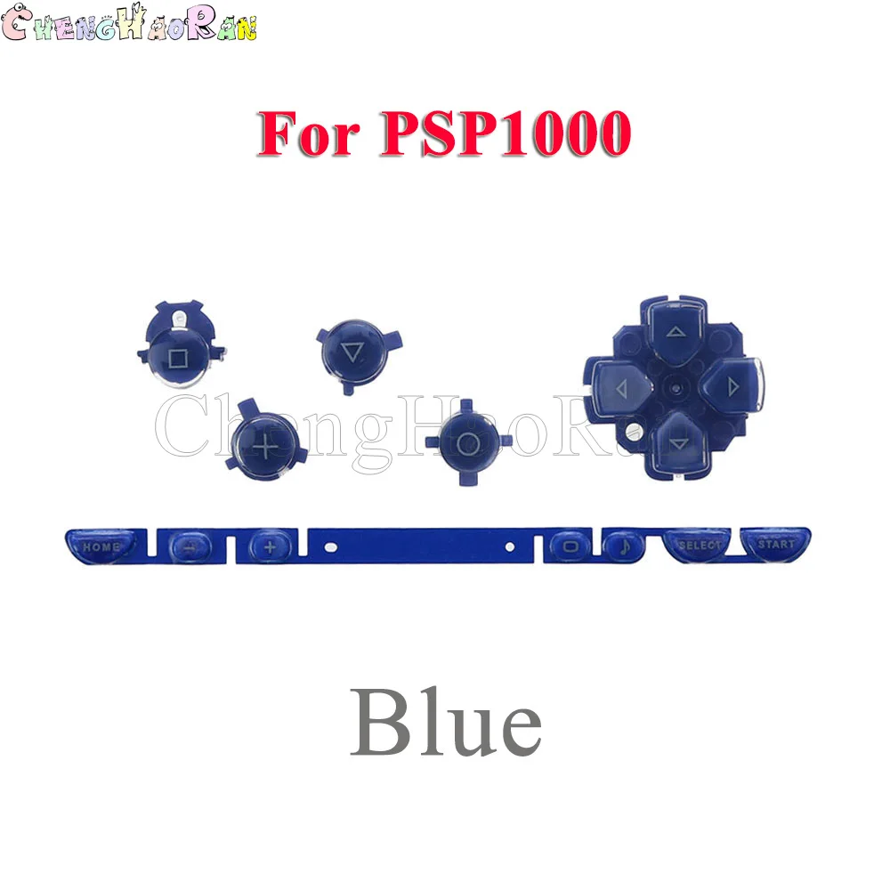 1set sinistra destra ABXY selezionare start Kit pulsante home sostituzione per PSP1000 PSP 1000 Console di gioco parti di riparazione senza cacciavite