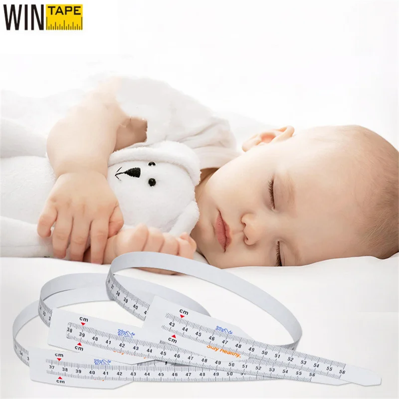 WINTAPE Baby Head Measuring Tape Infant Head Circumference Tape Measure For Child Medical Pediatrics Kids Measuring Ruler 56cm