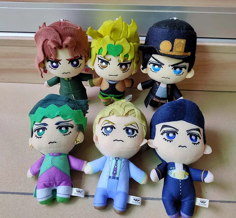 Jojoss Bizarre Adventure Tomoni Plush Doll Jotaro Kujo DioRohan Kishibe Yoshikage Kira Josuke Higashikata plush toy