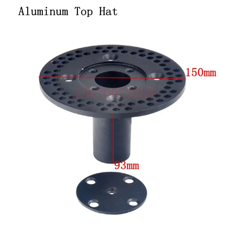 150x93mm 라우드 스피커 박스 액세서리, 모자 포함, 알루미늄 모자가 있는 프로 오디오 스피커 NO.ZA