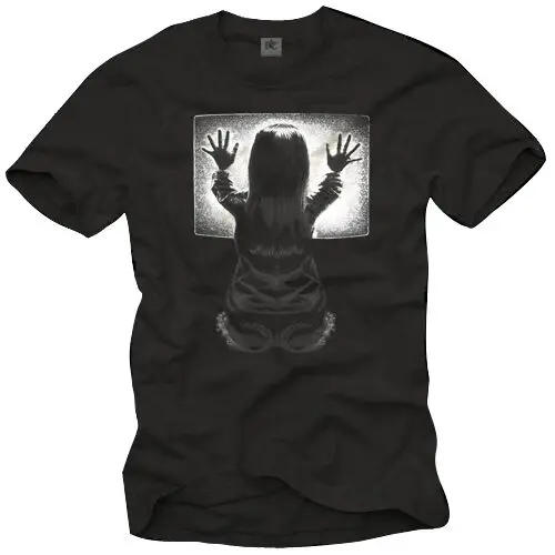 Cool Cult Horror Movie Men'S T-Shirt with Poltergeist - Men'S Nerd Shirt Newest  Fashion Summer Short Sleeves Cotton Shirts