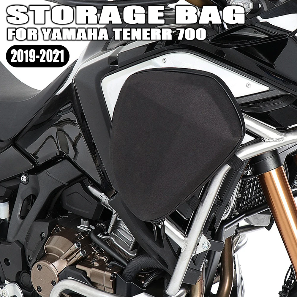 

Tenere 700 New Motorcycle Accessories Crash Bar Bags Frame Storage Bag Toolkit Storage Package For Yamaha Tenere 700 2019-2021