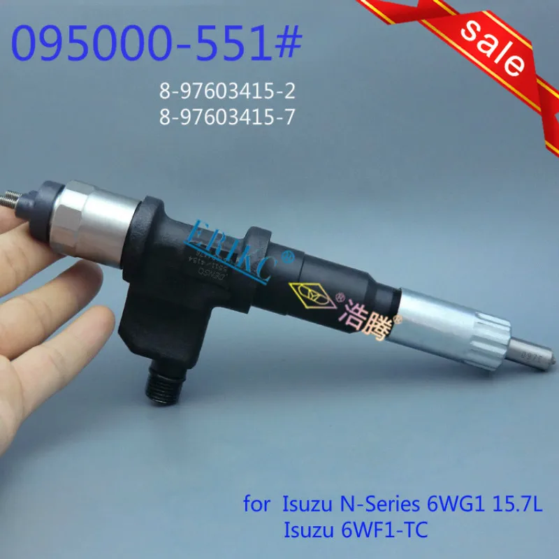 ERIKC 5514 Auto Electric Engine Oil Injector 095000-5514 Diesel Engine Parts Fuel Injector 0950005514 Assy for Denso