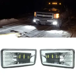 Led Front Fog Light Bumper Auxiliary Lamps For Chevy Silverado 1500 /2500HD/3500HD Tahoe 2007 2008 2009 Fog Lamp Car Light.