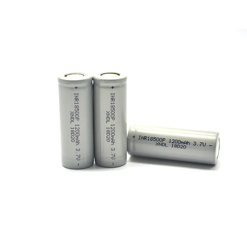 18500,3.7V,1200MAH, Li-ion,5C Rechargeable Batteries