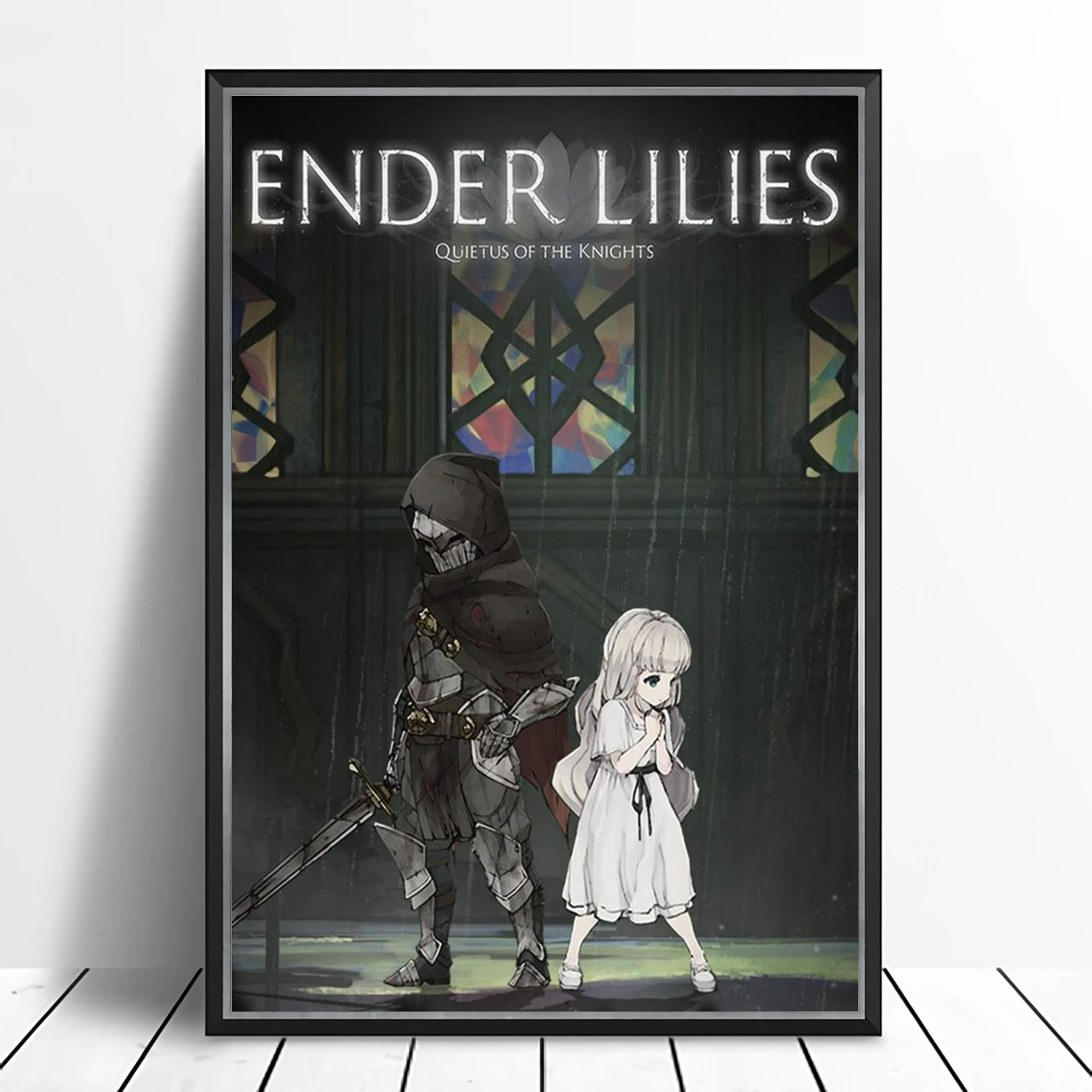 ENDER LILIES Quietus of the Knights Game Poster Home Decoration Wall Painting (No Frame)