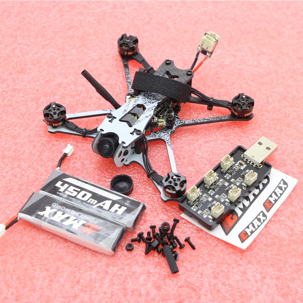 EMAX Tinyhawk II Freestyle 115mm 2.5 inch F4 5A ESC FPV Racing RC Drone BNF /RTF Version with Fpv Goggle/ Remote Control
