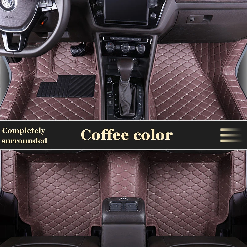 Custom car mats for Opel Antara 2008 2009 2010 2011 2012 2013 Waterproof and wear-resistant leather carpet