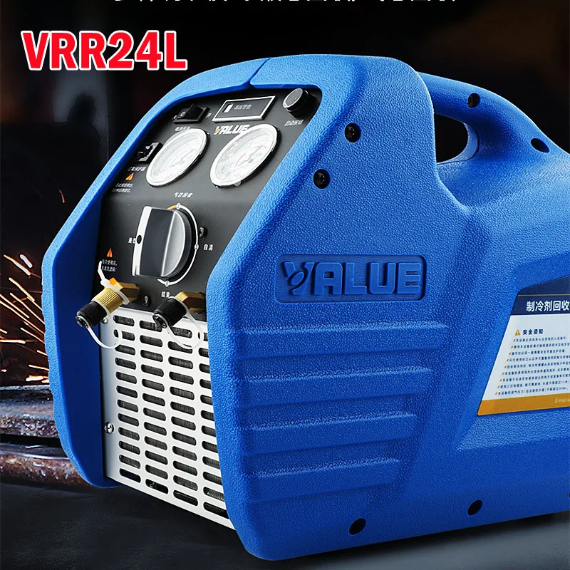 

220V Refrigerant Recycling Machine VRR24L Recycling Machine Air Conditioning Refrigeration Repair Tool Refrigerant Recovery