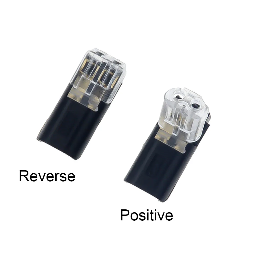 5PCS 2Pin Pluggable Spring Scotch Lock Wire Connector for 22-20AWG Wire Quick Splice Connector Cable Crimp Terminal Blocks