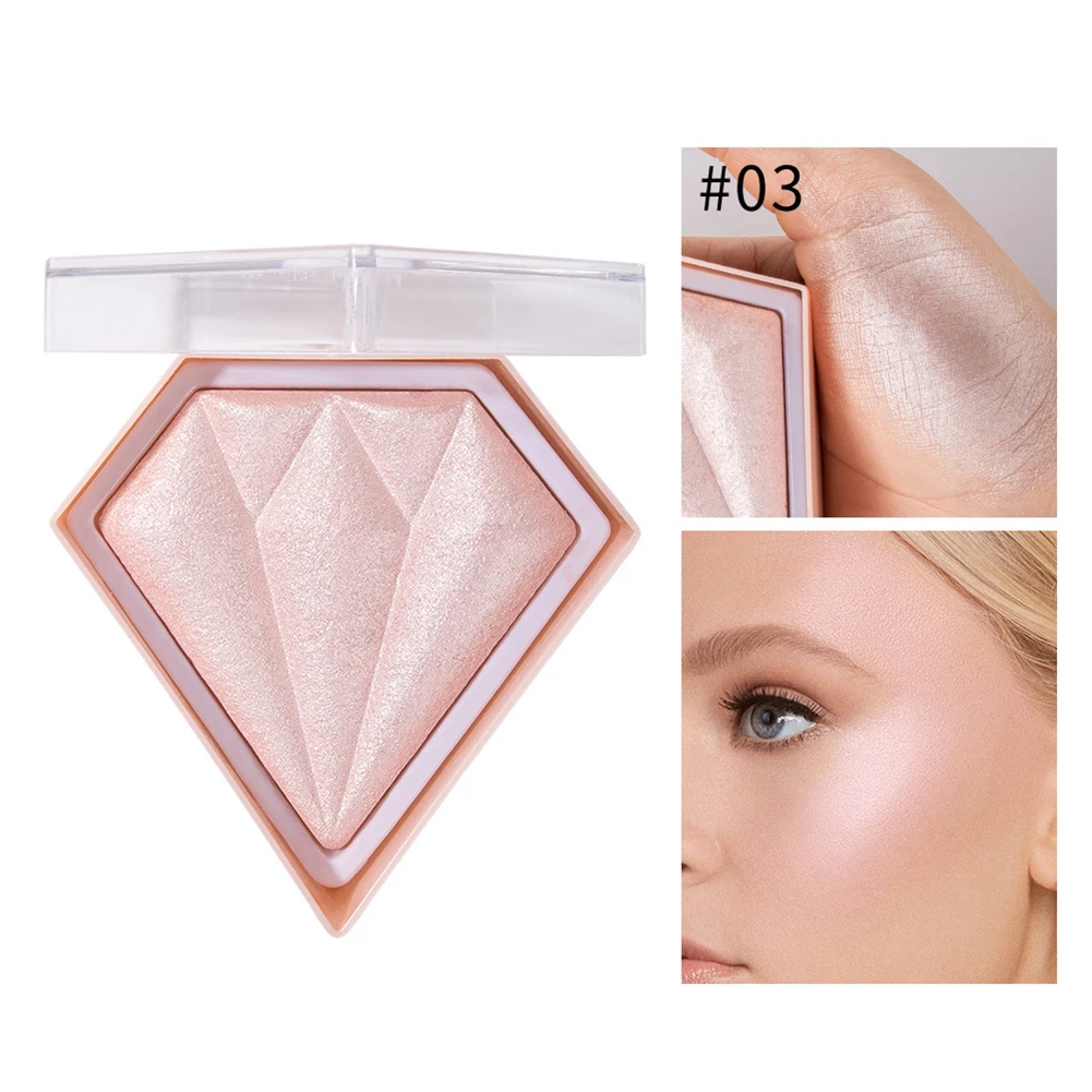 HANDAIYAN-بودرة كونتور للوجه متوهجة ، هايلايتر ، لوحة لامعة ، تسليط الضوء ، مستحضرات تجميل سطحية ، 5 ألوان