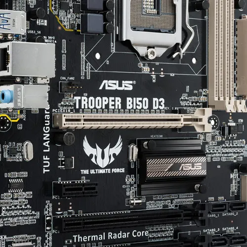 ASUS TROOPER B150 D3 Motherboard LGA 1150 Intel B150DDR3 32GB support Core i3-6300 i7-6700 6100 6500 7500 7700 G4620 cp ATX