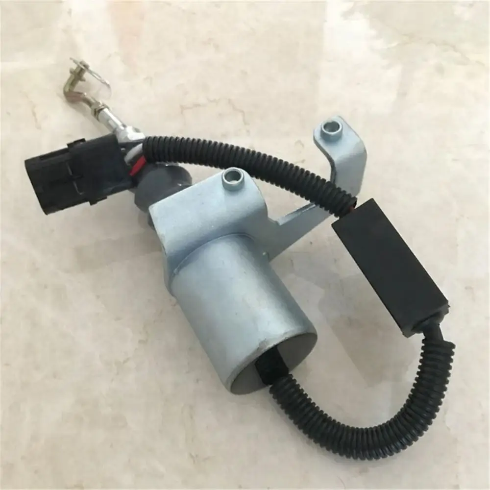 24V 6CT Engine Stop Solenoid Valve D59-105-06 612600180681 Automotive Parts And Accessories