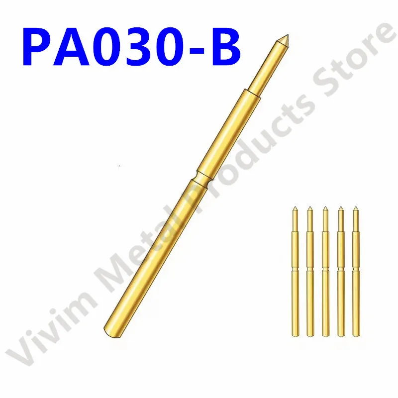 20/100PCS PA030-B Spring Test Pin PA030-B1 Test Needle Probe P030-B Dia 0.30mm Length 11.50mm Spring Detection P030-B1