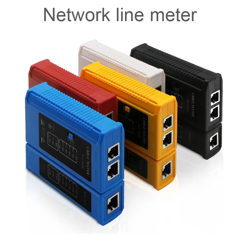 Cavo RJ45 professionale Lan tester Network Cable Meter RJ45 RJ11 RJ12 CAT5 CAT6 UTP LAN Cable PC strumenti di misurazione della rete