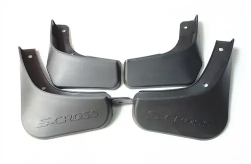 Imagen 2 del producto 4x guardabarros delanteros y traseros para coche guardabarros protectores contra salpicaduras para Suzuki SX4 s-cross 2014 2015 2016 2017 2018 2019 accesorios para coche