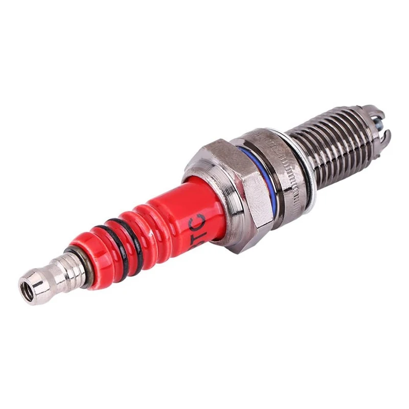 1 Pcs 3-Electrode Spark Plug D8TC for 125Cc 150Cc 200Cc 250Cc Motorcycle Scooter ATV Quads