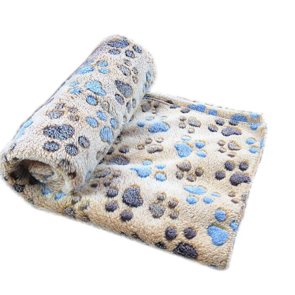 

Autumn Winter Thicken Pet Blanket Coral Fleece Soft Warm Pet Fleece Blanket Bed Mat Pad Cover Cushion For Dog Cat Puppy Animal