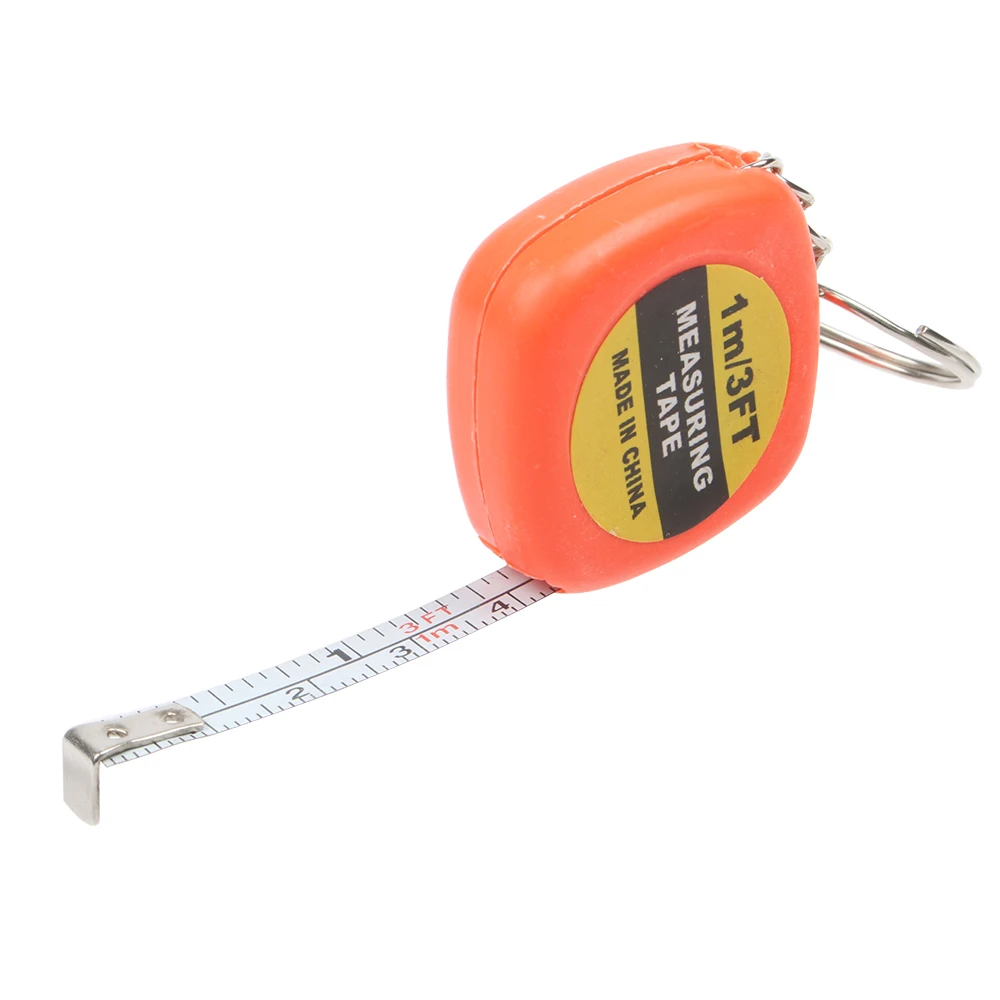 2 pz/lotto righello retrattile misura di nastro 1m/3ft panno per cucire metrico strumento su misura
