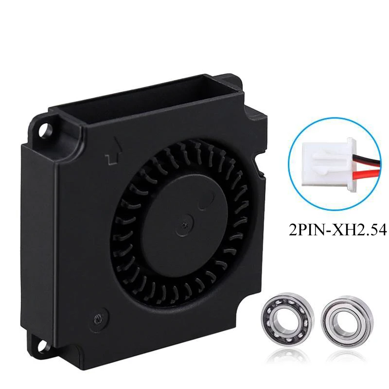 2PCS Gdstime 3D Printer Turbine 40mm Fans 5V 12V 24V 40mmx10mm 4010  DC Blower Fan Cooling Accessories Radial Turbo Heatsink