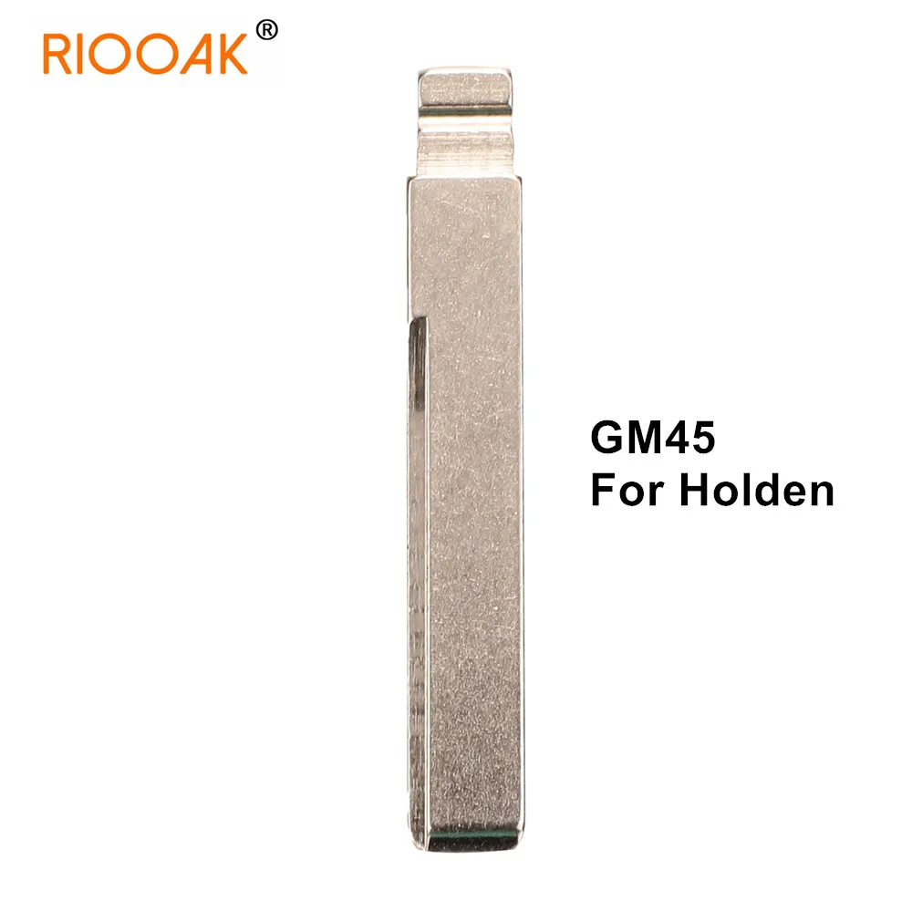 10pcs Replacement Car Key Blade GM45  Blank Key Uncut Blade Car-styling for Holden For KD VVDI Remote