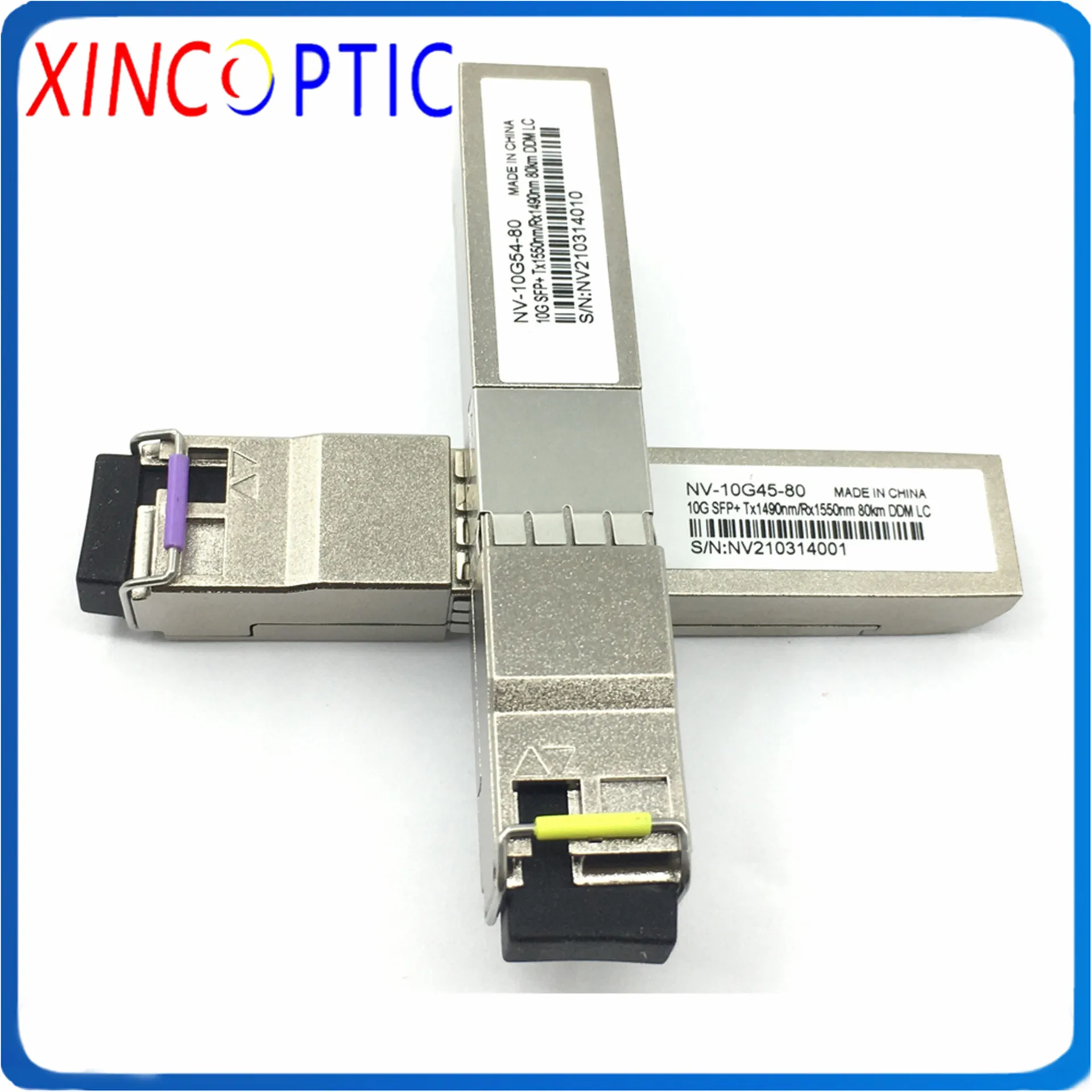 10 Гб/с BIDI SFP + 80 км 1490 нм 1550 нм LC трансивер, 10G WDM 1270 нм 1330 3 км, 10 км, 20 км, 40 км, 60 км DOM