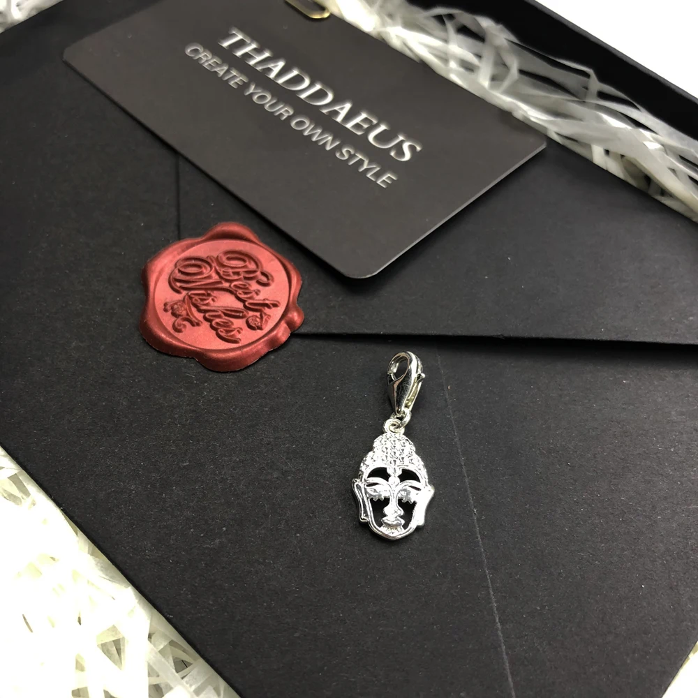 High Quality Unique Buddha Lucky Amulet Pendant Dangle Charm 925 Sterling Silver Fashion Jewelry For Women Men