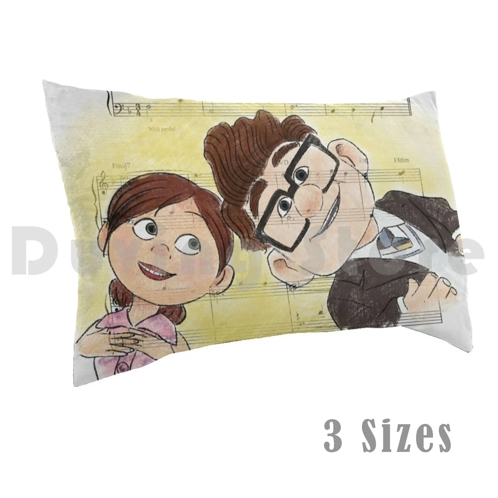 

Married Life pillow Case DIY 50 * 70 Up Carl Ellie Married Marriage Wedding Married Life