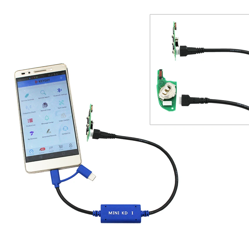 KEYDIY Mini KD Key Generator piloty magazyn w twój telefon wsparcie Android zrobić więcej niż 1000 Auto piloty podobne KD900