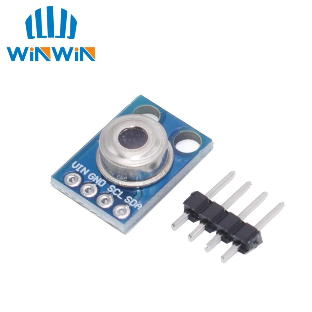 GY-906 MLX90614 MLX90614ESF non-contact Infrared Temperature Sensor Module IIC Interface IR Sensor Compatible