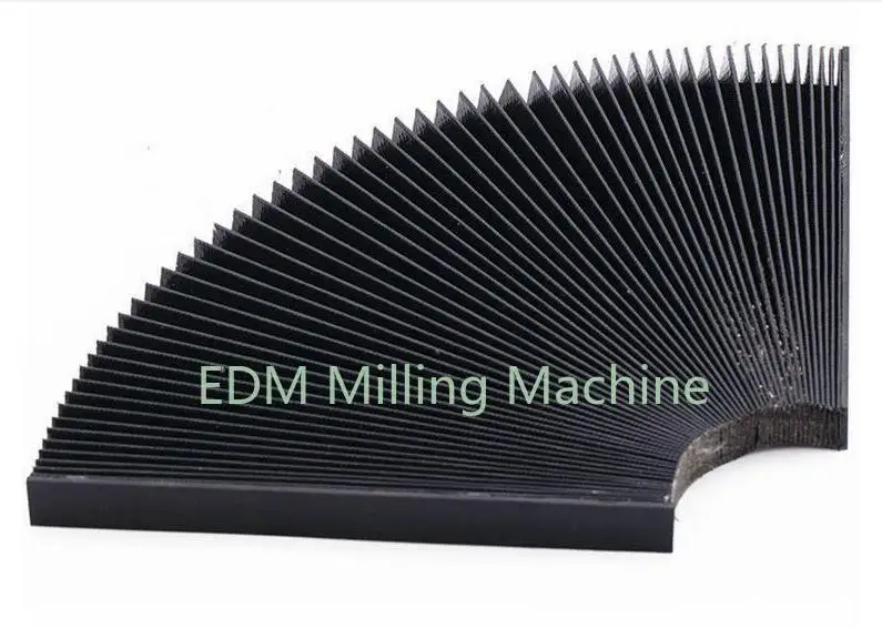 CNC Flexible Milling Engraver Flat Protection Machine Accordion Bellows Cover130mm-300mm For Milling Machine