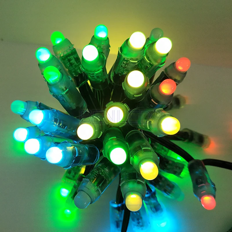 RGB Magic 12v WS2811 Pixel Node Led 12mm For Party Christmas Wedding String Light