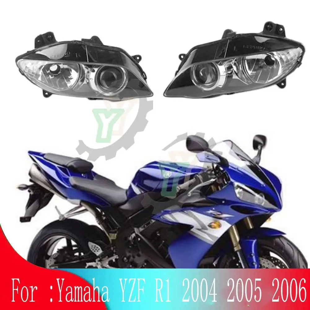 

04-06 Motorcycle Accessories Front Headlight Headlamp Head Light Lighting Lamp For Yamaha YZF R1/YZF R1/YZF-R1 2004 2005 2006