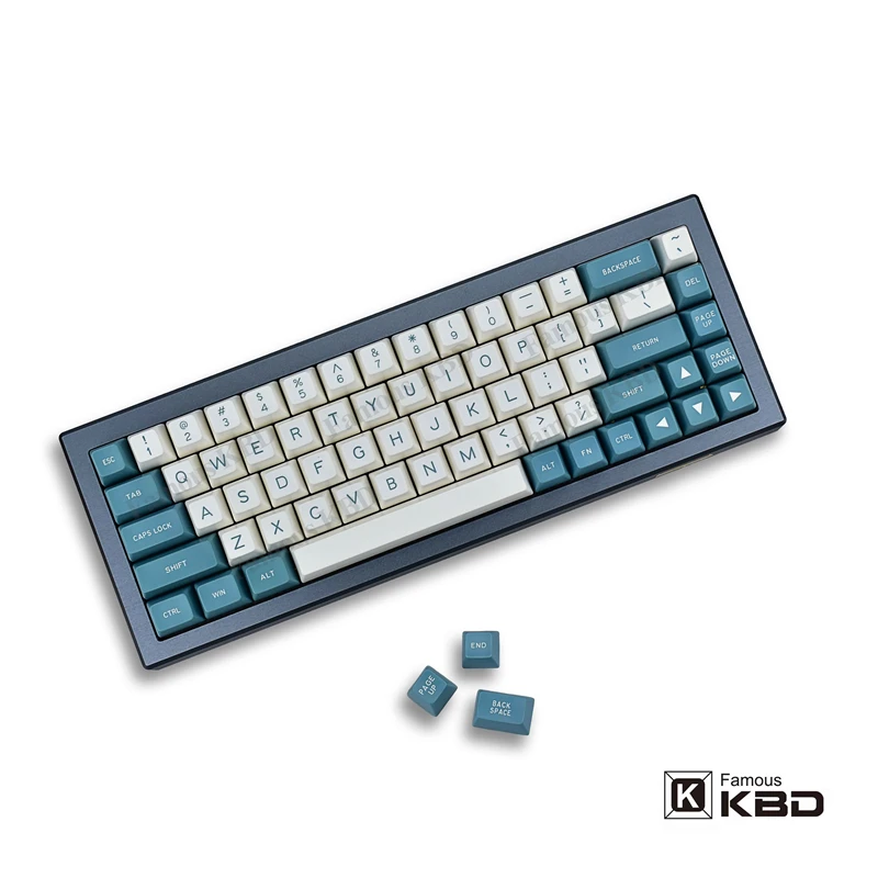 Imagem -03 - Maxkey SA Keycap Verde e Branco Cores Que Combinam com Processo de Moldagem de Injeção de Duas Cores 134 Teclas São Adequadas para a Maioria dos Mecânicos ke