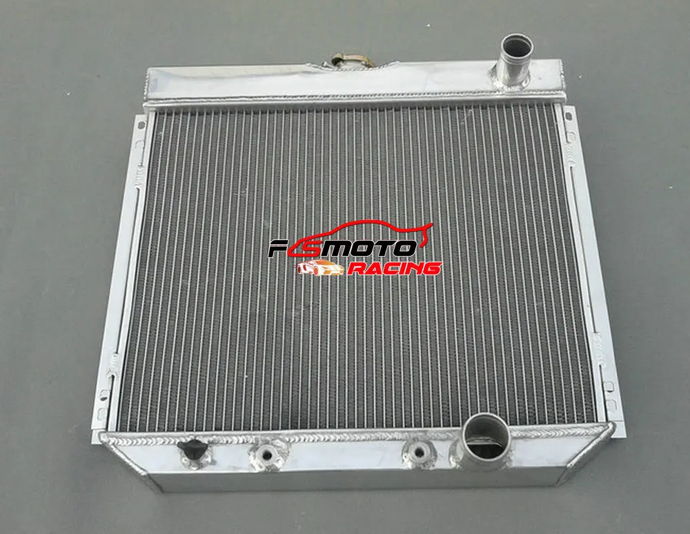 4 Row 62mm Aluminum Radiator For Ford Fairlane 1967-1969 & For Ford Mustang 1963-1969 69 68 67 66