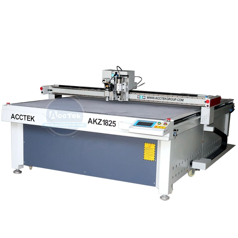CNC ตรงมีดอัตโนมัติตัดผ้าตัด
