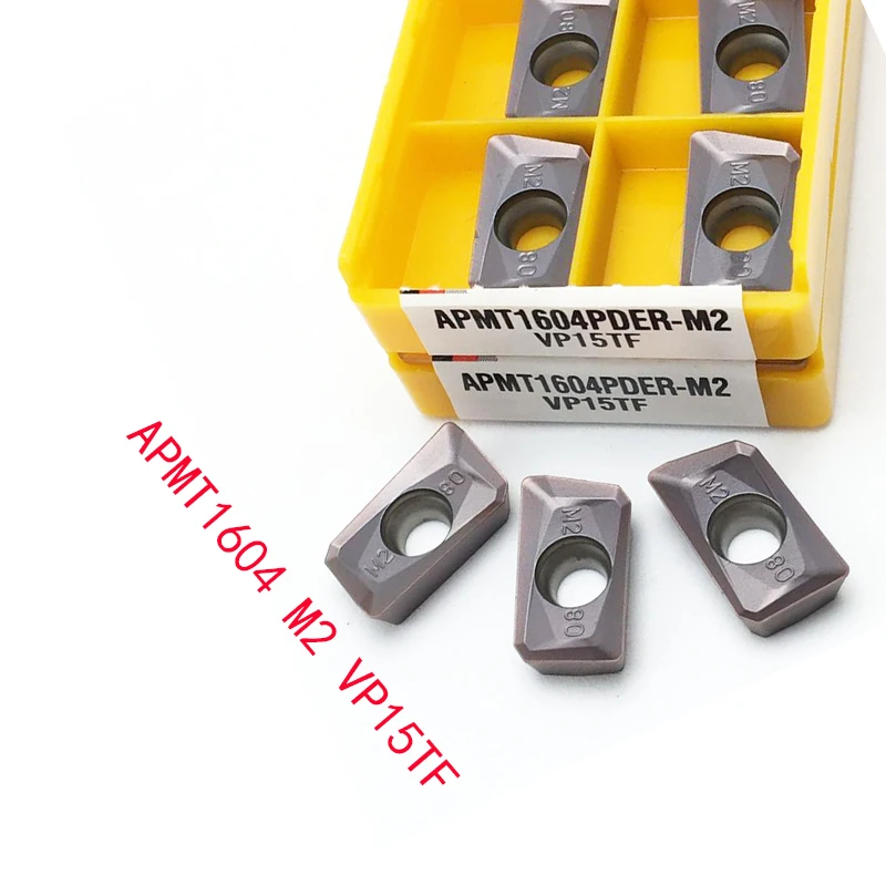 APMT1604 M2 APMT1604 H2 VP15TF UE6020 كربيد طحن تحول أداة APMT1135 H2 M2 VP15TF مخرطة أدوات القاطع CNC أداة