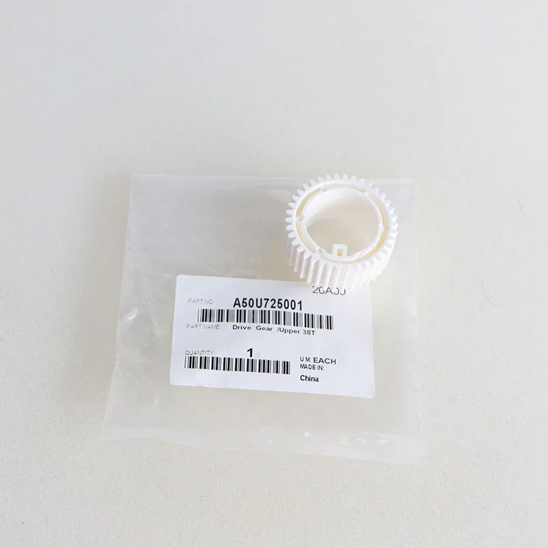 A50U725001 Original Drive Gear /Upper 38T for Konica Minolta Bizhub Press C1060 C1070 C2060 C2070 C3070 C3080 C4065 C4070 C4080